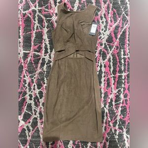 New olive green super cute guess dress